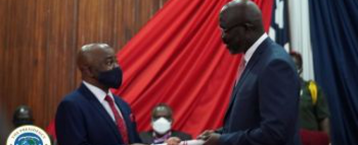 “Go and Serve Well,” President Weah Commissions Newly Appointed Government Officials
